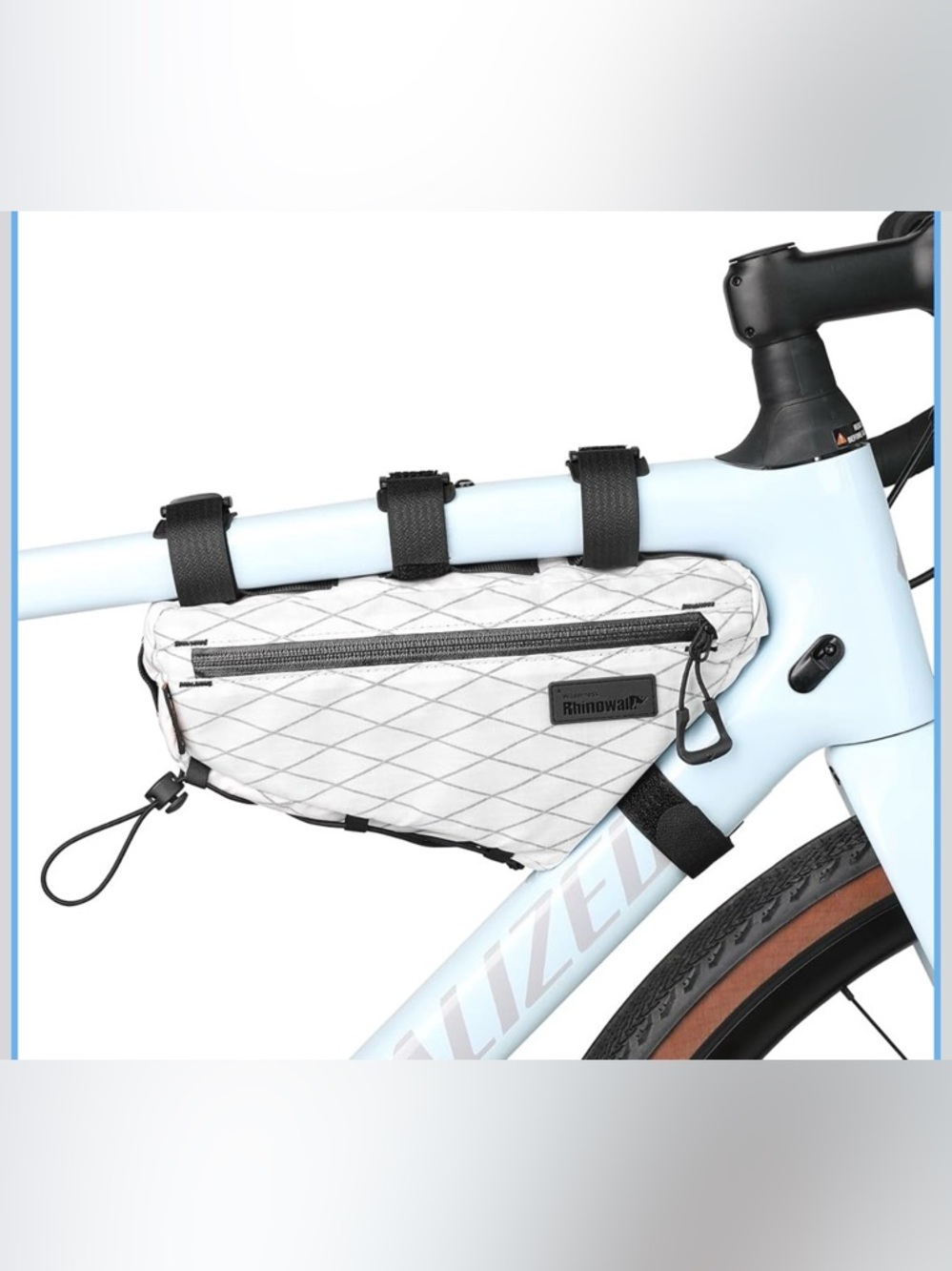 Bicycle Front Frame Bag Bike Under Top Tube Triangle Bag Lightweight